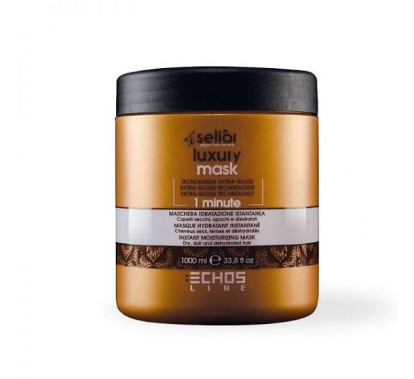 ECHOSLINE SELIAR LUXURY MASK ЛУКСОЗНА Моментално действаща маска с хидратиращо действие 1000мл